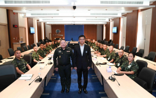 กปน. ต้อนรับกรมแพทย์ทหารบก ศึกษาดูงานด้านการบริหารจัดการน้ำประปา