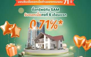 SAM จัด Clearance Sale ครั้งใหญ่ส่งท้ายปี ลดกระหน่ำสูงสุดมากกว่า 50% 