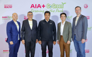 เอไอเอ ประเทศไทย จับมือ กรุงเทพมหานคร และ EEC เดินหน้าสานต่อแคมเปญ “AIA+ Go Green ปีที่ 2” 