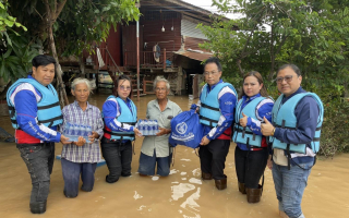 ทิพยประกันภัย เร่งช่วยเหลือผู้ประสบภัยน้ำท่วม จังหวัดสุโขทัย