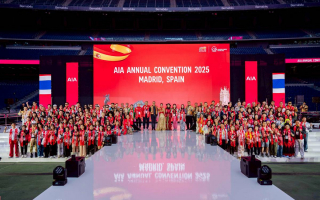 เอไอเอ ประเทศไทย พาพลังตัวแทนผู้พิชิตคุณวุฒิ AIA Annual Convention 2025  