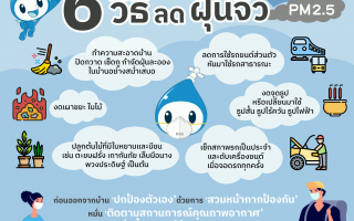 การประปานครหลวง ชี้ ฝุ่นจิ๋ว PM 2.5 อันตรายกว่าที่คิด มาช่วยกันลดฝุ่นเพื่ออากาศที่ดีขึ้นกันเถอะ  (2)