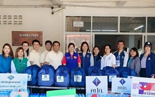 วิริยะประกันภัย ร่วมสู้ภัยน้ำท่วมภาคเหนือ  นำถุงยังชีพช่วยเหลือประชาชน จ.อุตรดิตถ์