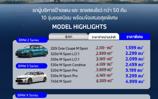 มิลเลนเนียม ออโต้ กรุ๊ป จัด ‘AMAZING 9 EXECUTIVE CAR DAY’ 