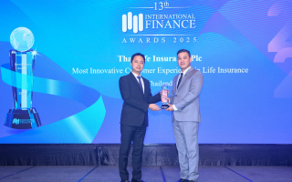 ไทยประกันชีวิต คว้ารางวัล “Most Innovative Customer Experience in Life Insurance”
