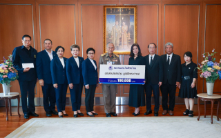 สมาคมประกันชีวิตไทย มอบเงินบริจาคสนับสนุนการดำเนินงานมูลนิธิพระดาบส