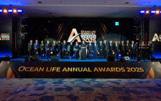 OCEAN LIFE ไทยสมุทรประกันชีวิต มอบรางวัล Annual Awards 2025 